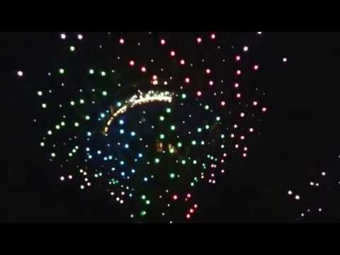 Gardens by the Bay night show Singapore #2